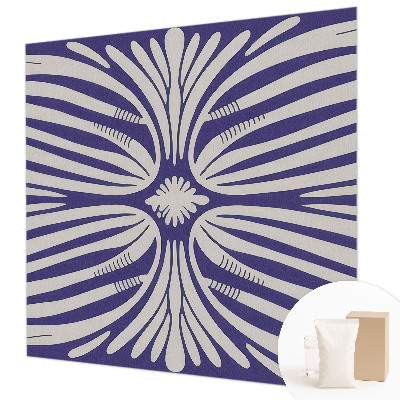 Sienų danga fototapetas Blomstersymetri