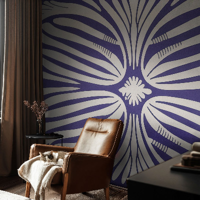 Sienų danga fototapetas Blomstersymetri