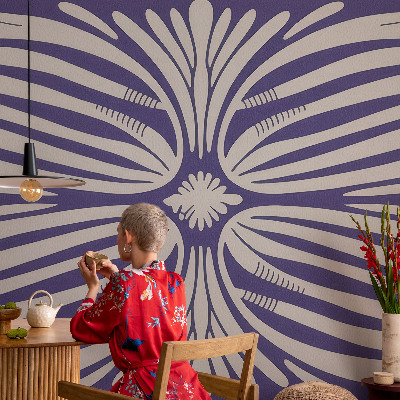 Sienų danga fototapetas Blomstersymetri