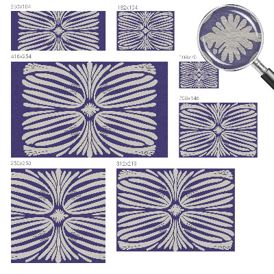 Sienų danga fototapetas Blomstersymetri