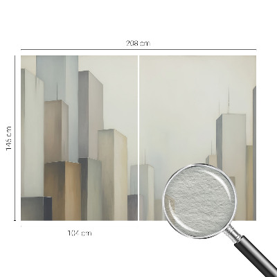 Dekoratyvinis fototapetas Byens dangoraižiai