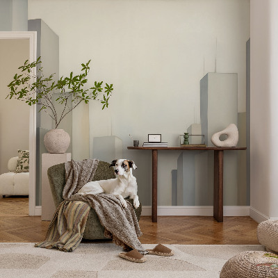 Dekoratyvinis fototapetas Byens dangoraižiai