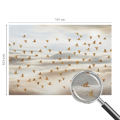 Tapetas Fugle i flugt