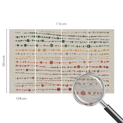 Fototapetas flizelino pagrindu Spalvinga pricker