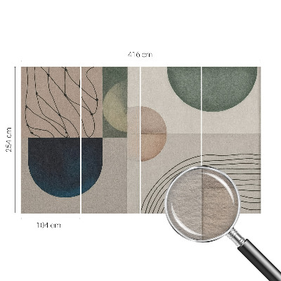 Flizelininis fototapetas Geometrinis formuotojas