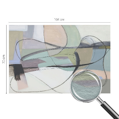 Fototapetas ant sienos Pastellinjer