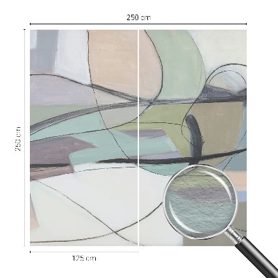 Fototapetas ant sienos Pastellinjer