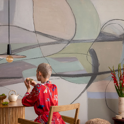 Fototapetas ant sienos Pastellinjer