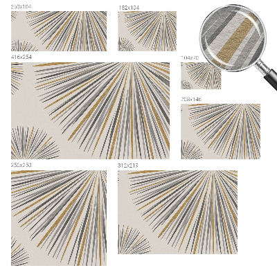 Fototapetas pagal užsakymą Geometriniai viktorinos