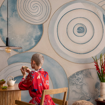 Fototapetas miegamajam Spiralinės virvės