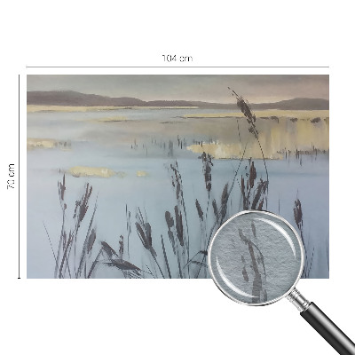 Dekoratyvinis fototapetas En rolig sø