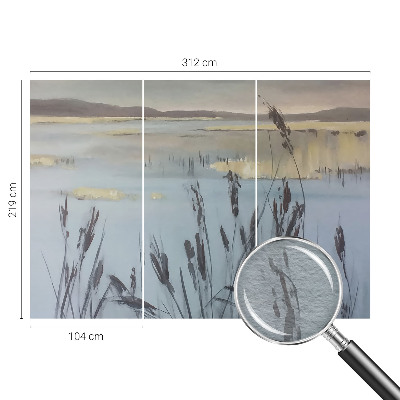 Dekoratyvinis fototapetas En rolig sø