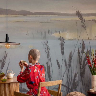 Dekoratyvinis fototapetas En rolig sø