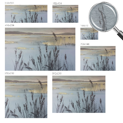 Dekoratyvinis fototapetas En rolig sø