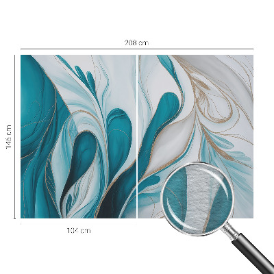 Plaunamas flizelininis fototapetas Flydende mønstre