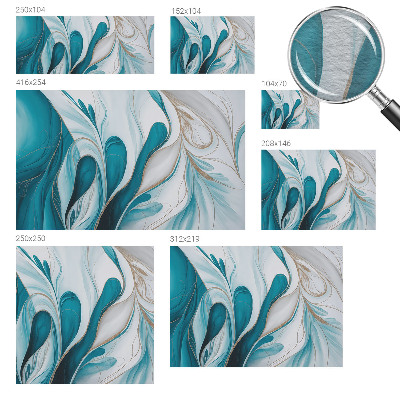 Plaunamas flizelininis fototapetas Flydende mønstre