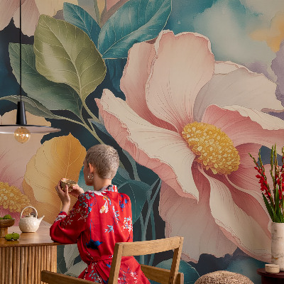 Fototapetas svetainei Blomsteragtig elegancija