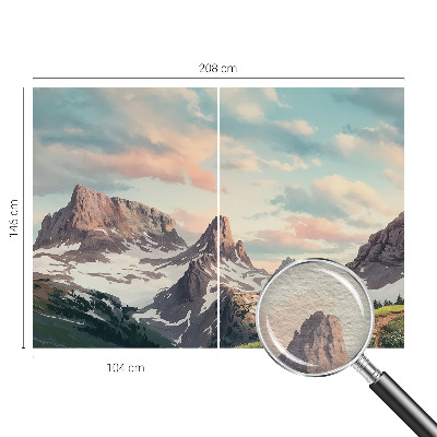 Fototapetas pagal matmenis Bjergo panorama