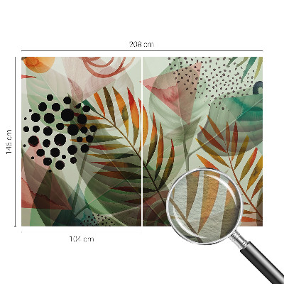 Fototapetas miegamajam Abstraktus blyškus