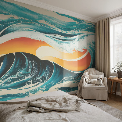 Dekoratyvinis fototapetas Abstraktūs langai