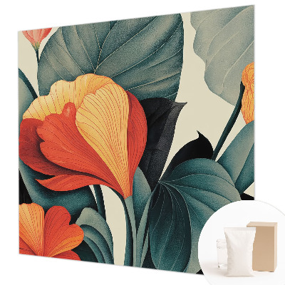 Sienų danga fototapetas Spalvingas žiedas