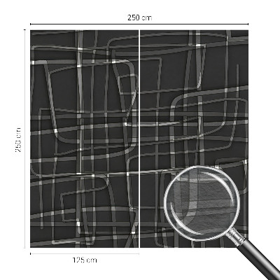 Flizelininis fototapetas Abstraktios linijos