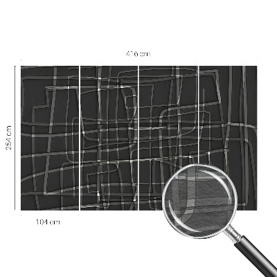 Flizelininis fototapetas Abstraktios linijos