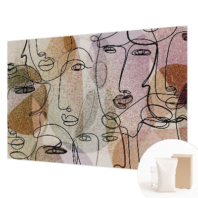 Plaunamas flizelininis fototapetas Linijinis flanšas