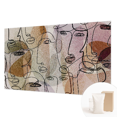 Plaunamas flizelininis fototapetas Linijinis flanšas