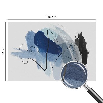 Sienų danga fototapetas Spalvingi abstrakciniai elementai