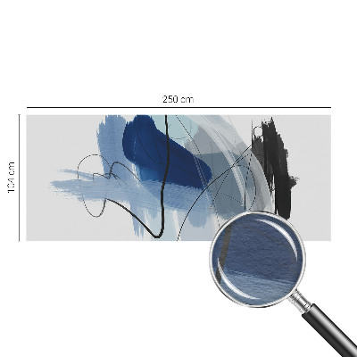 Sienų danga fototapetas Spalvingi abstrakciniai elementai