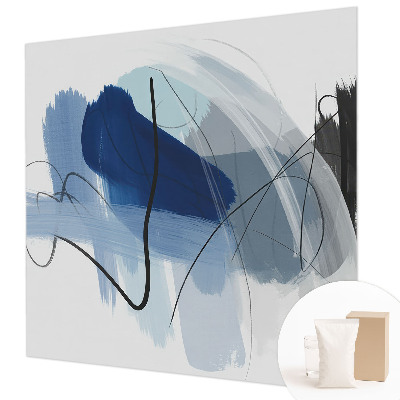 Sienų danga fototapetas Spalvingi abstrakciniai elementai