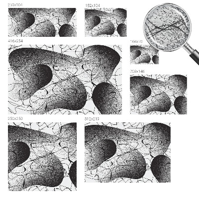 Stilingas fototapetas Abstraktus monstras