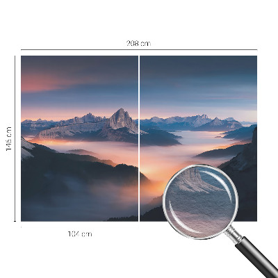 Flizelininis fototapetas su motyvu „Viršutinė saulė“