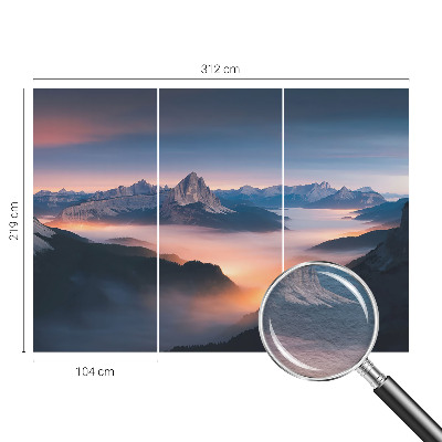 Flizelininis fototapetas su motyvu „Viršutinė saulė“