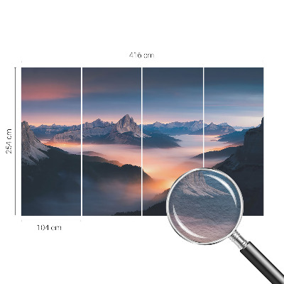 Flizelininis fototapetas su motyvu „Viršutinė saulė“