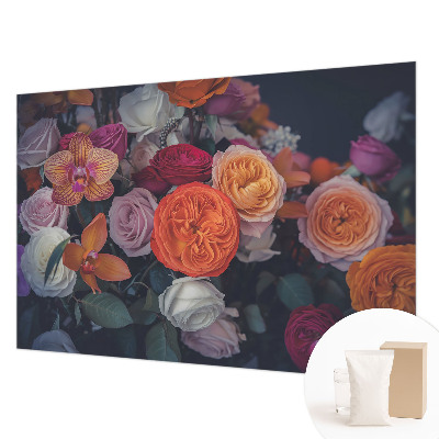 Fototapetas flizelino pagrindu Spalvingas puokštė