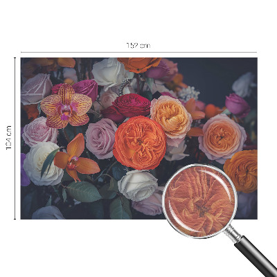 Fototapetas flizelino pagrindu Spalvingas puokštė