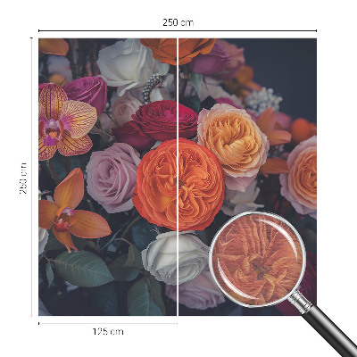 Fototapetas flizelino pagrindu Spalvingas puokštė