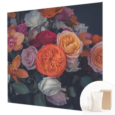 Fototapetas flizelino pagrindu Spalvingas puokštė