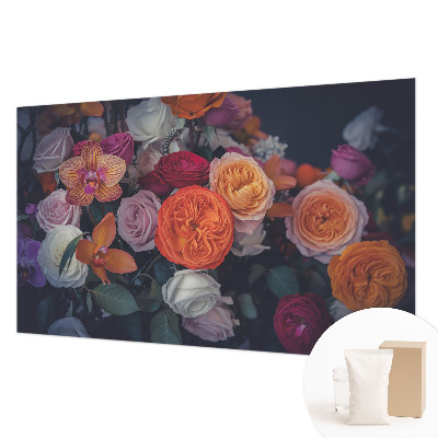 Fototapetas flizelino pagrindu Spalvingas puokštė