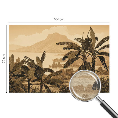 Fototapetas pagal užsakymą Tropikų panorama