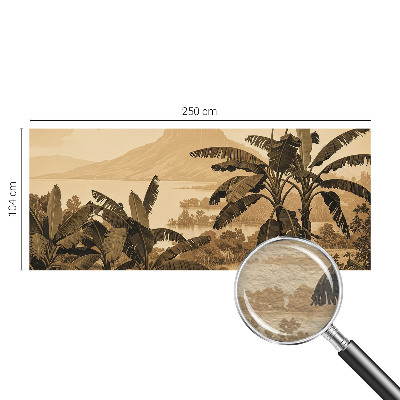Fototapetas pagal užsakymą su tropikų panorama