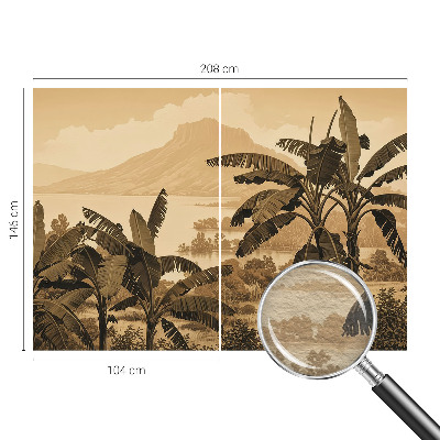 Fototapetas pagal užsakymą su tropikų panorama