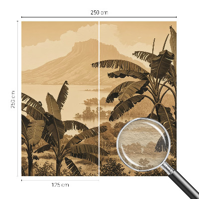 Fototapetas pagal užsakymą Tropikų panorama