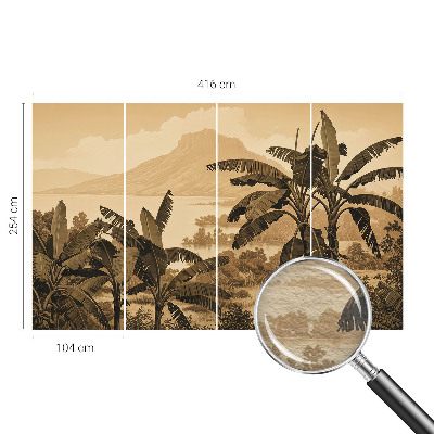 Fototapetas pagal užsakymą Tropikų panorama