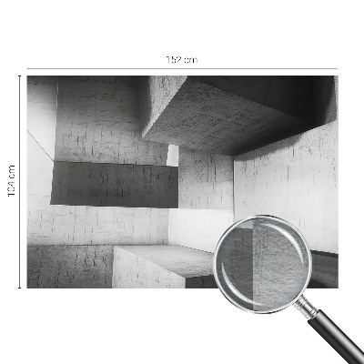 Fototapetas pagal matmenis su geometriniu skulptoriaus motyvu