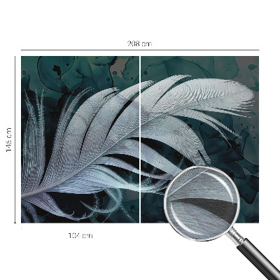 Modernus fototapetas Æterisk fjer