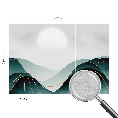 Plaunamas flizelininis fototapetas Tilsyneladende fred