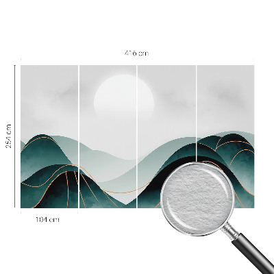 Plaunamas flizelininis fototapetas Tilsyneladende fred